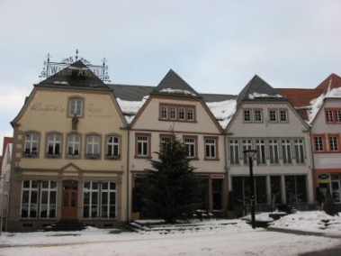 Historische Huser am Fruchtmarkt